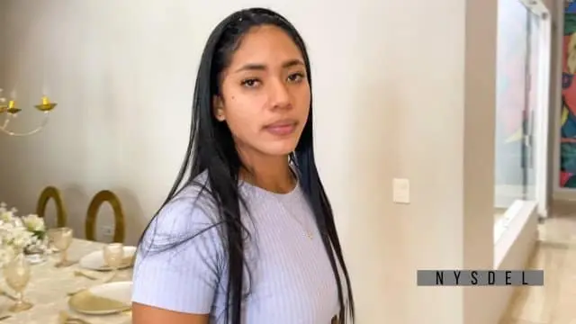 I fuck with a guy I just met in the hotel lobby -amateur couple- nysdel